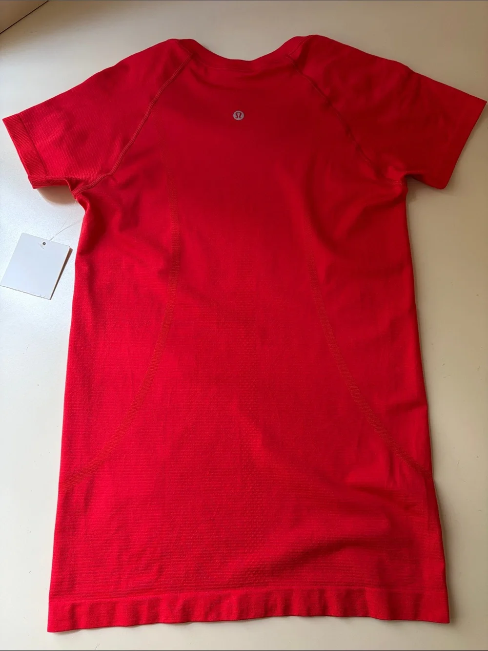 Lululemon Red Swiftly Short Sleeve Tee